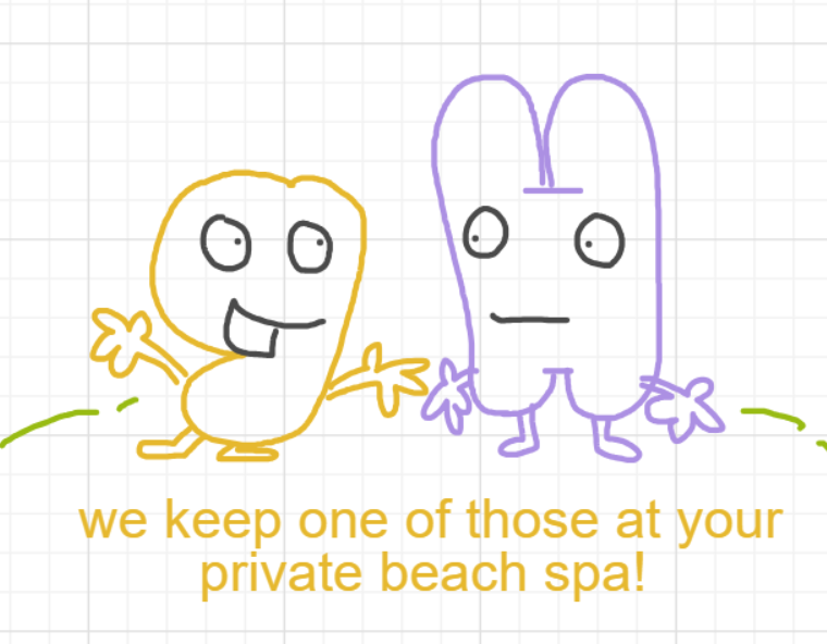 A panel from Ready Oar Knot, episode three of the Board Boards object show by Furretwalk/WalkingFurret.